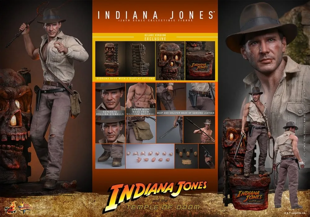 Indiana Jones Action Figure – Deluxe 1/6 Scale 30 cm 19