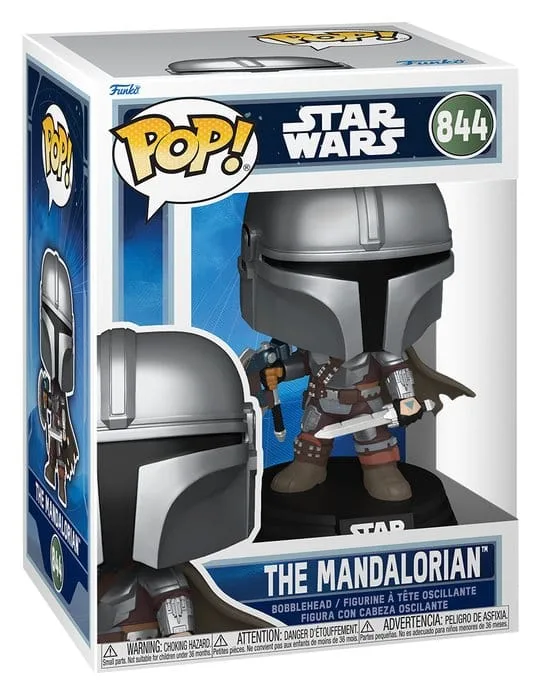 Star Wars Funko Pop Figure – The Mandalorian Dual Wield 9 cm 3