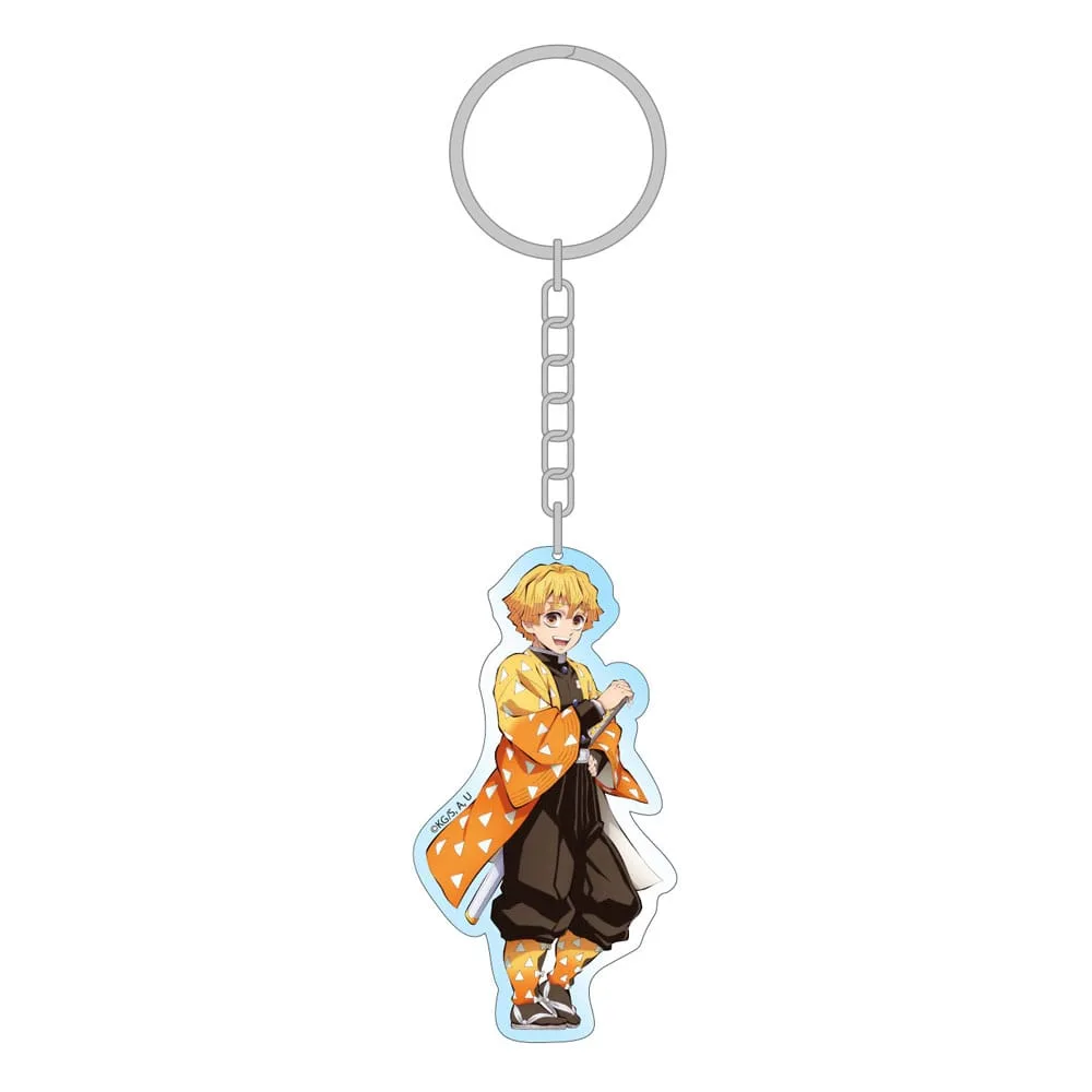 Demon Slayer Keychain – Zenitsu Holographic 7 cm