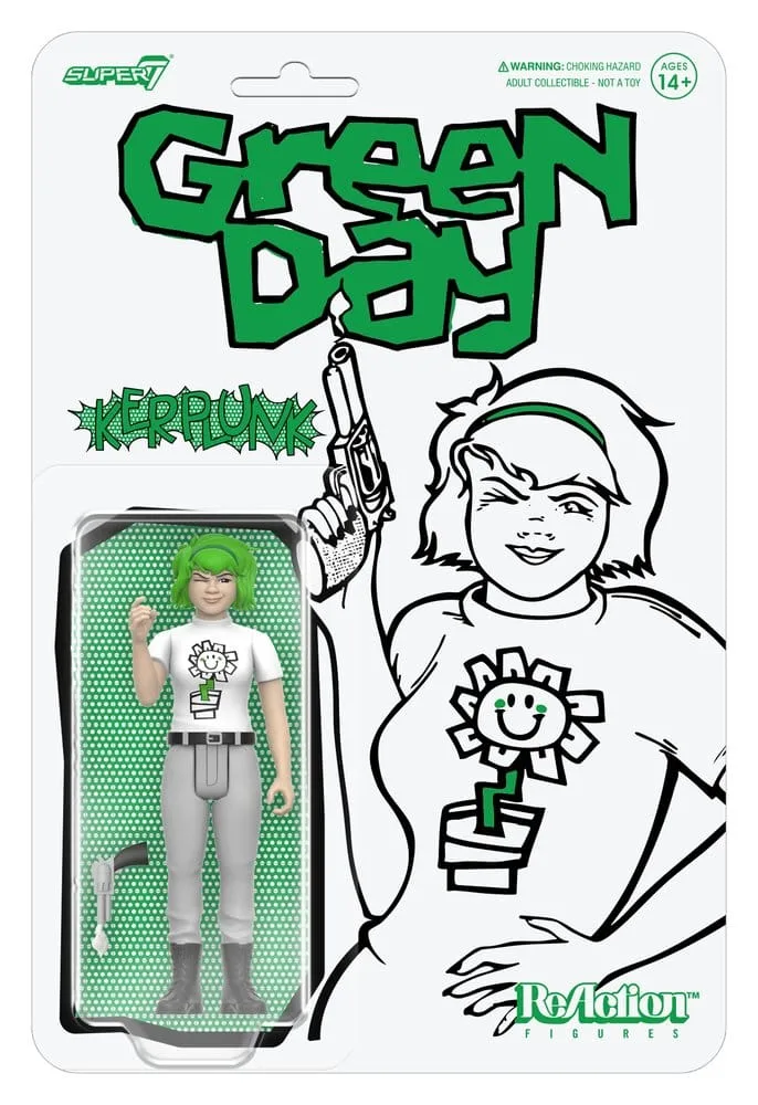 Green Day Action Figure – ReAction Kerplunk Girl