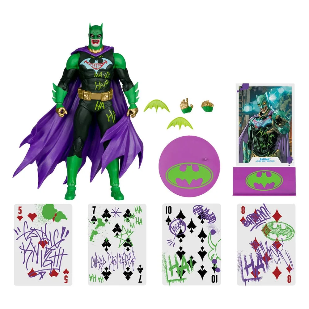 DC Multiverse Action Figure – Jokerized Batman Gold Label 18 cm 3