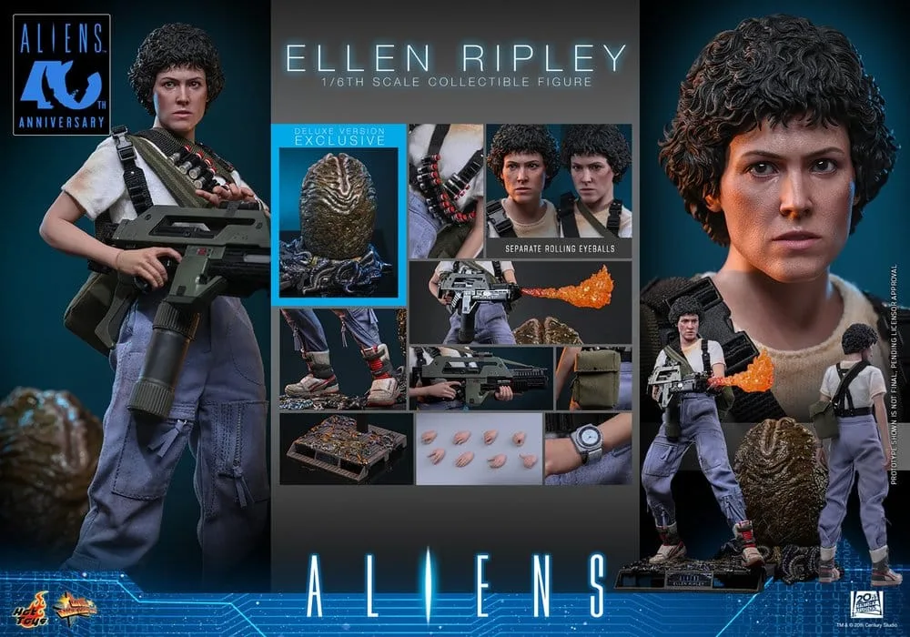 Aliens Action Figure – Ellen Ripley Artisan Deluxe 30 cm 12