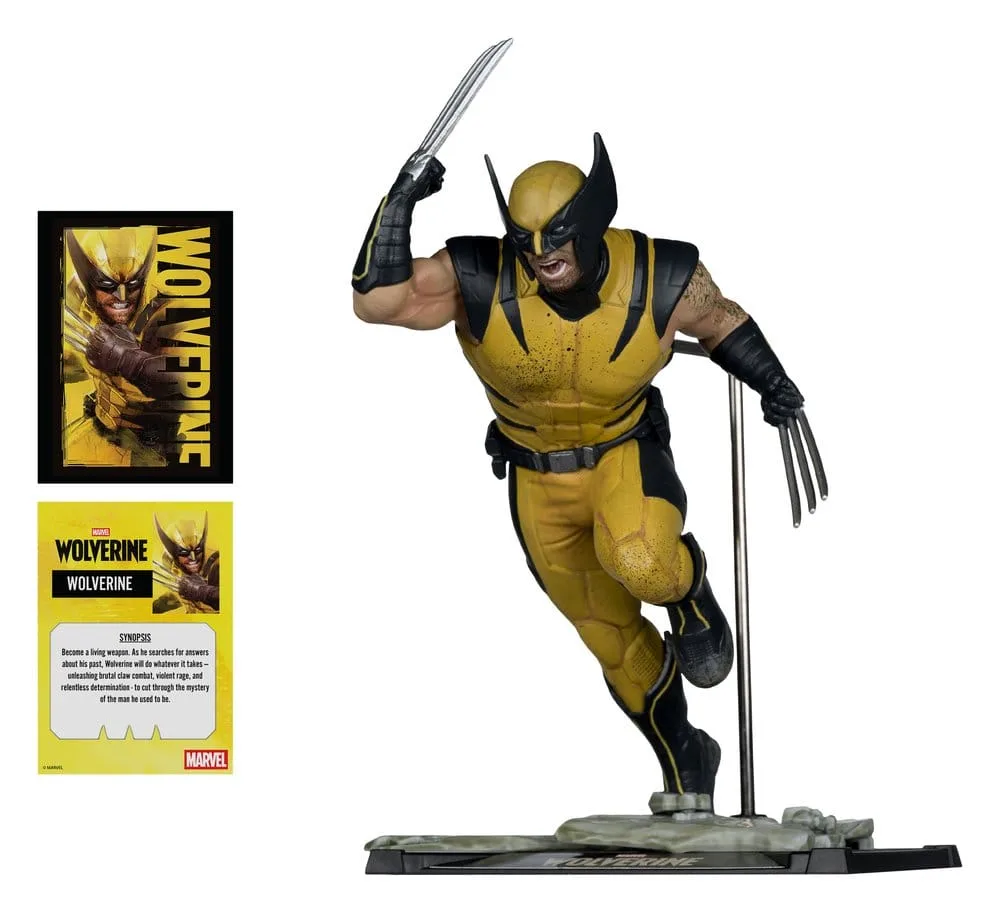 Marvel Statue – Wolverine Video Game 1/10 Scale 18.29 cm 2