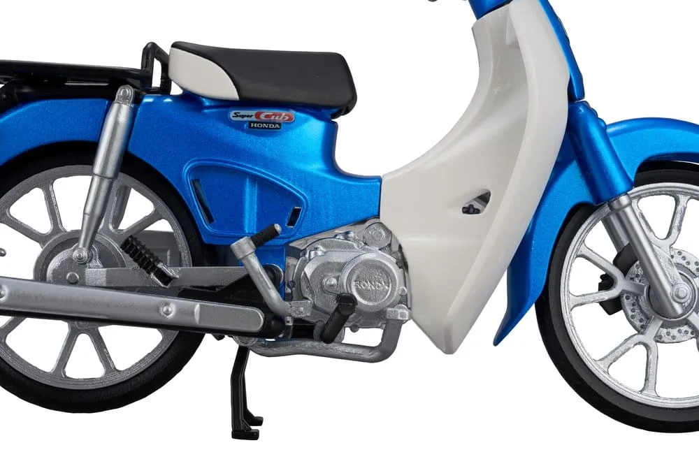 Honda Model Kit – Super Cub 110 Glint Wave Blue Metallic 13