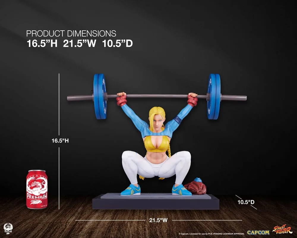 Street Fighter Statue – Cammy Powerlifting Alpha 41 cm 24