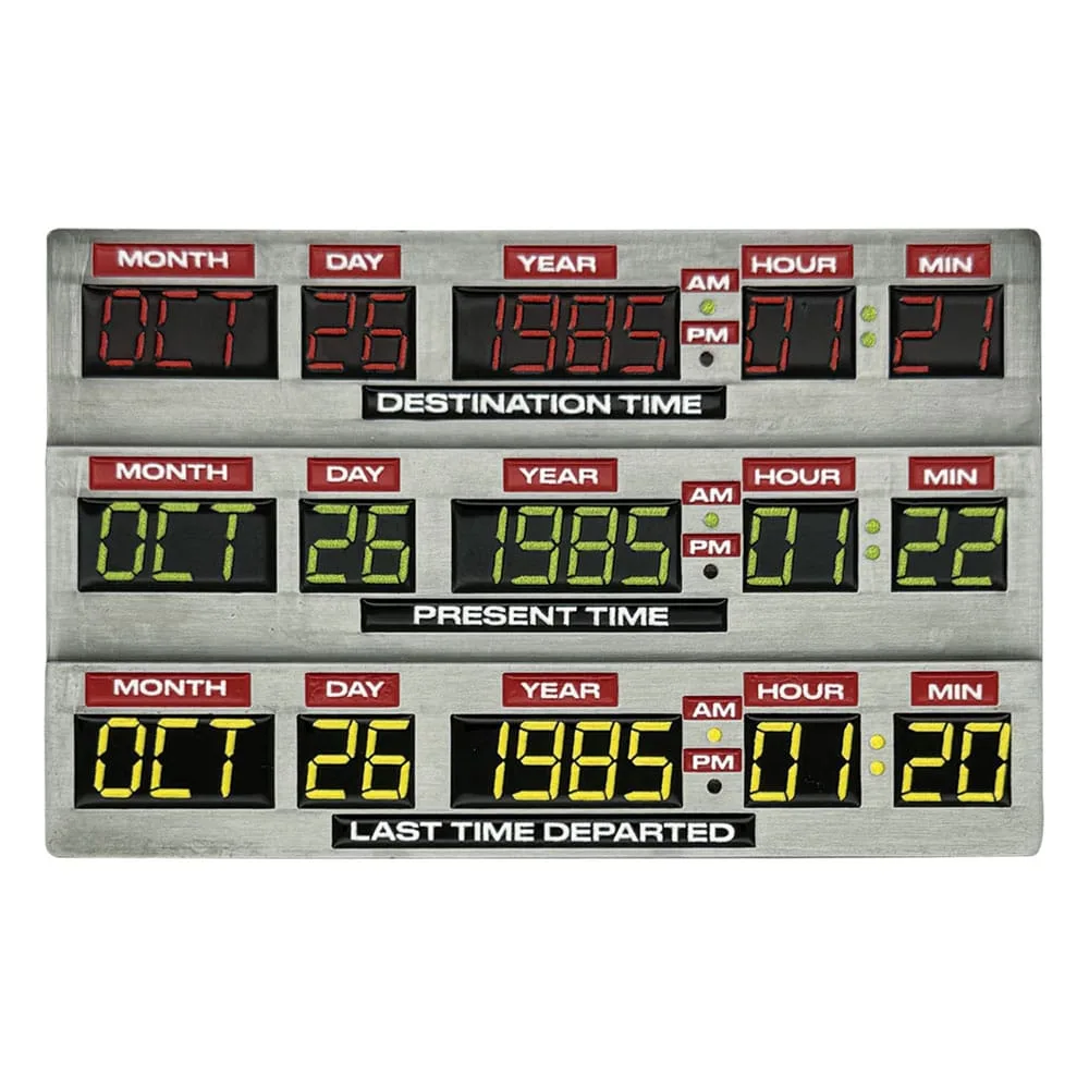 Back to the Future Ingot – Time Circuits 40th Anniversary
