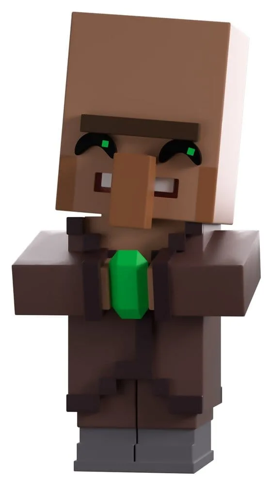Minecraft Vinyl Figure – Emerald Holding Villager 13 cm