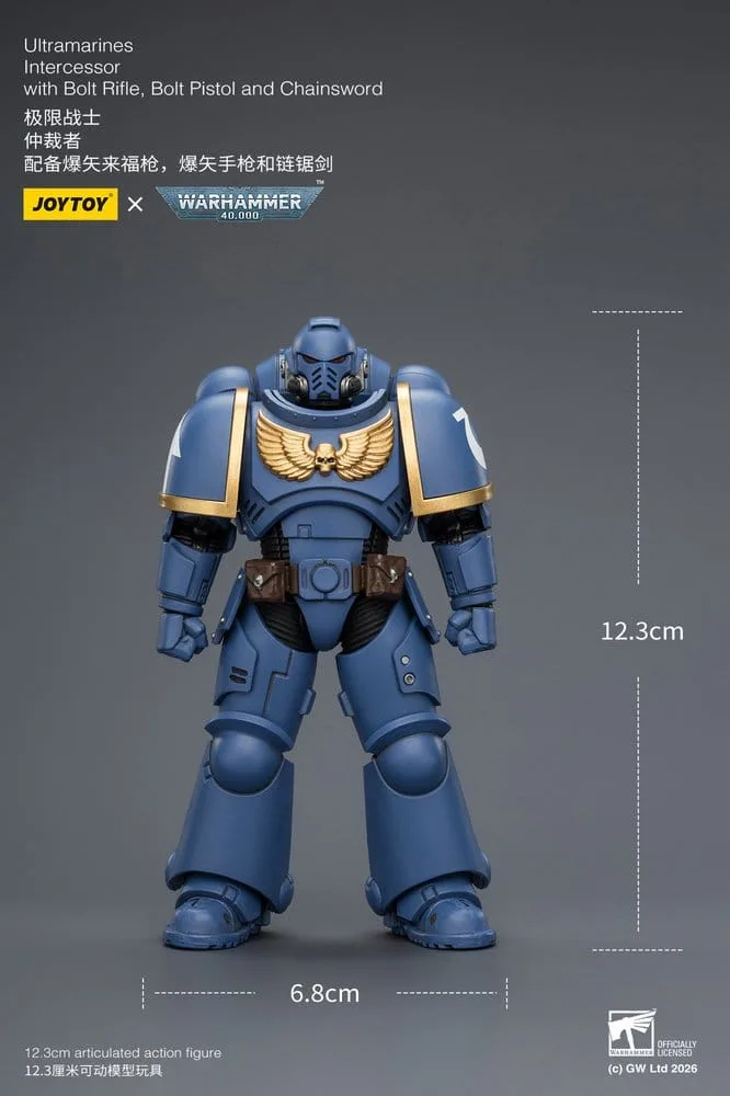 Warhammer 40,000 Action Figure – Ultramarines Intercessor 12.3 cm 9