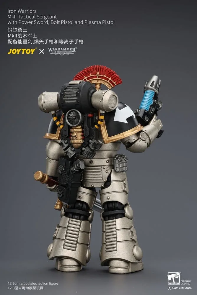 Warhammer Action Figure – Iron Warriors MkII Sergeant 12.3 cm 11