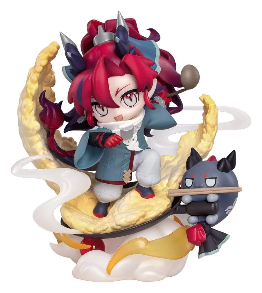 Arknights Chibi Figure – Yu Cooking Scene 13 cm