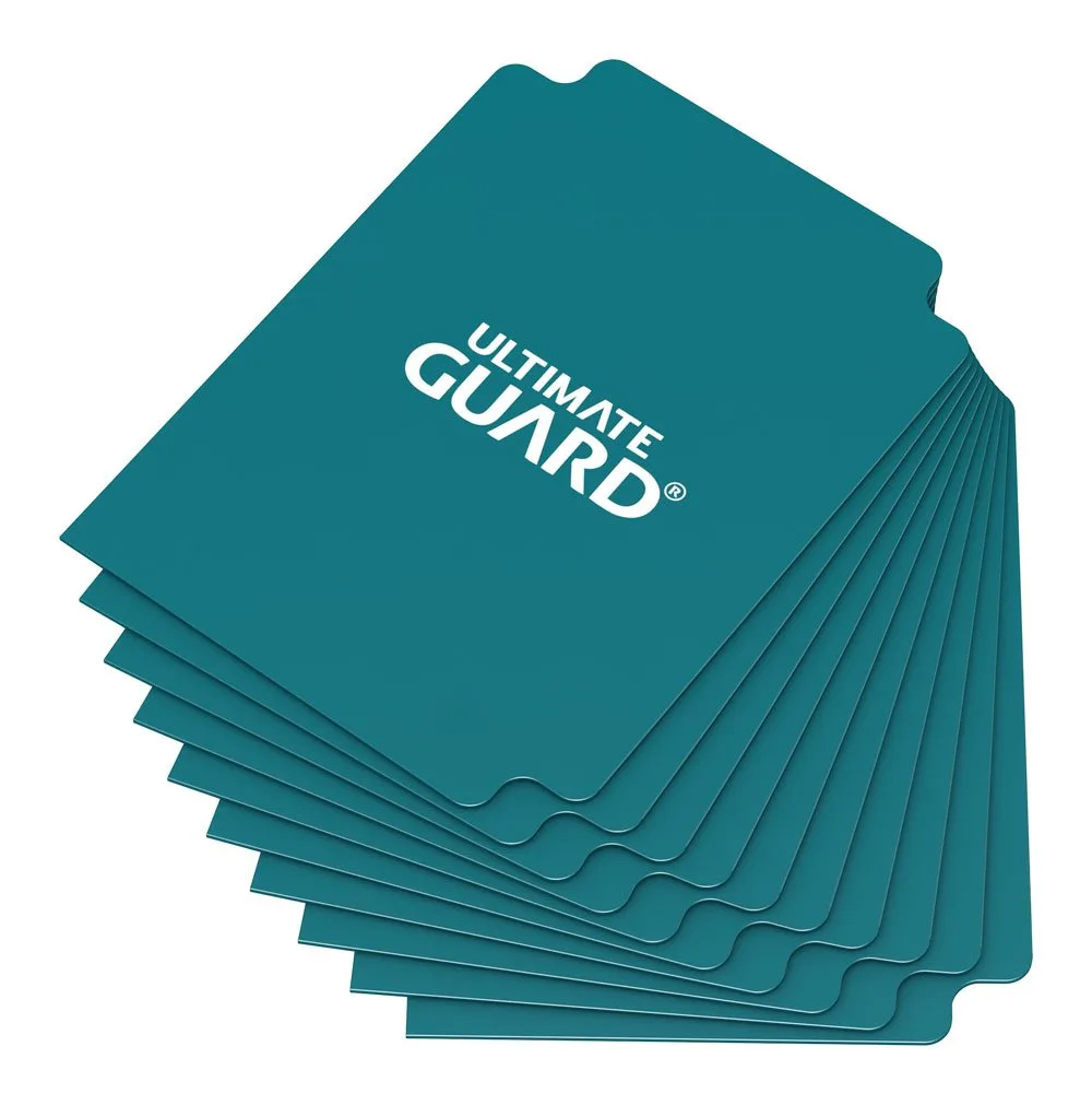 Ultimate Guard Card Dividers – Petrol 10-Pack 67 x 93 mm