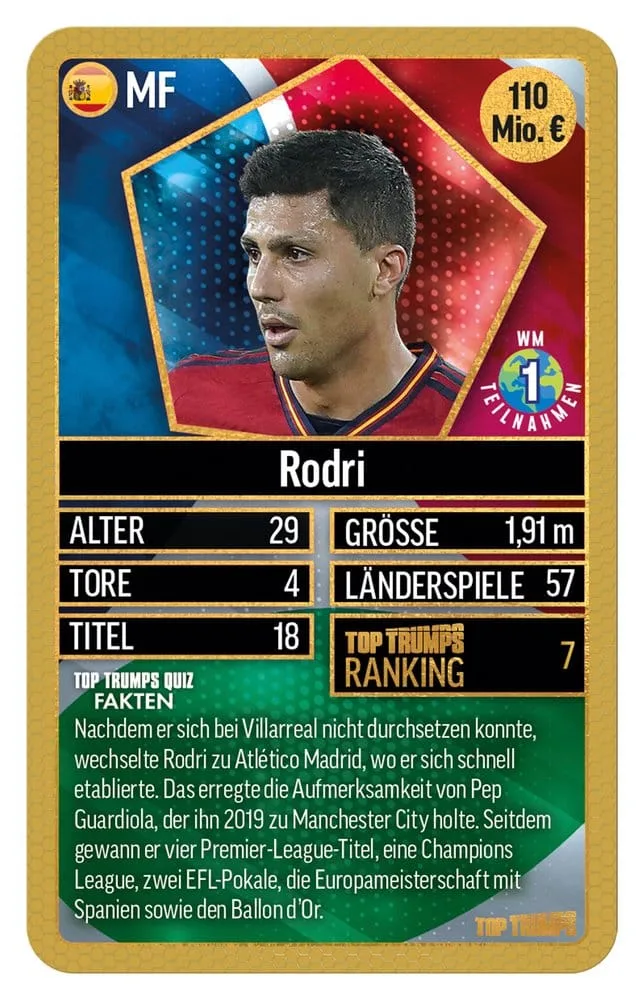 World Football Stars Card Game – 200 Pack 6 German Edition 2