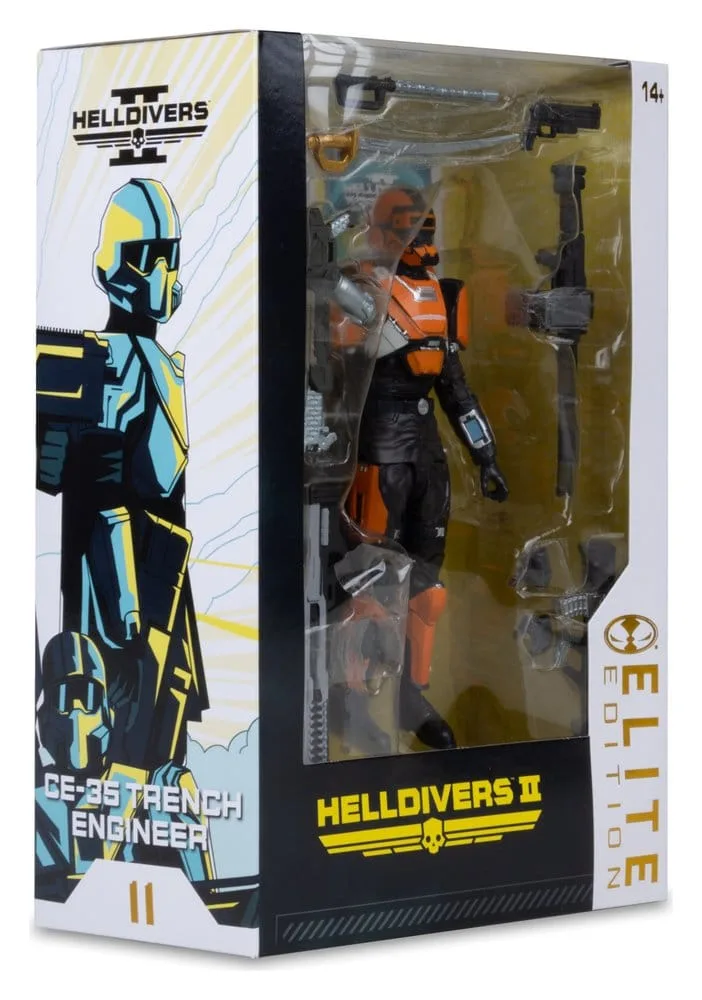 Helldivers 2 Action Figure – CE-25 Trench Engineer Deluxe 18 cm 10