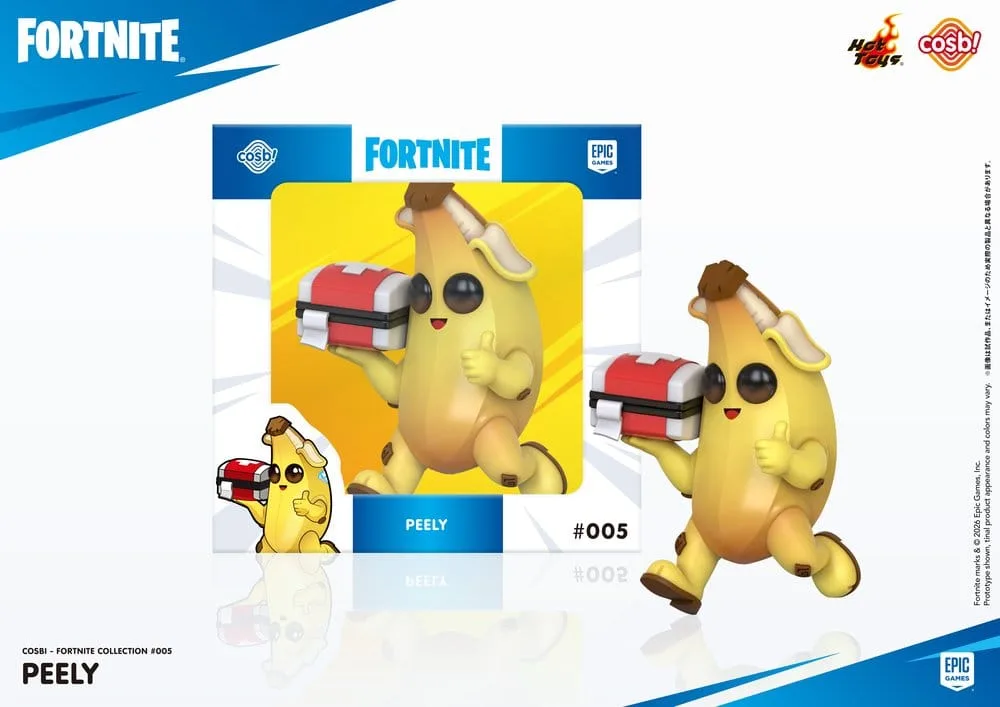 Fortnite Mini Figure – Cosbi Peely with Med Kit 8 cm 2