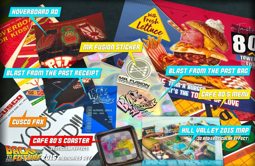 Back to the Future Collectible Kit – Time Travel Memories Standard 14