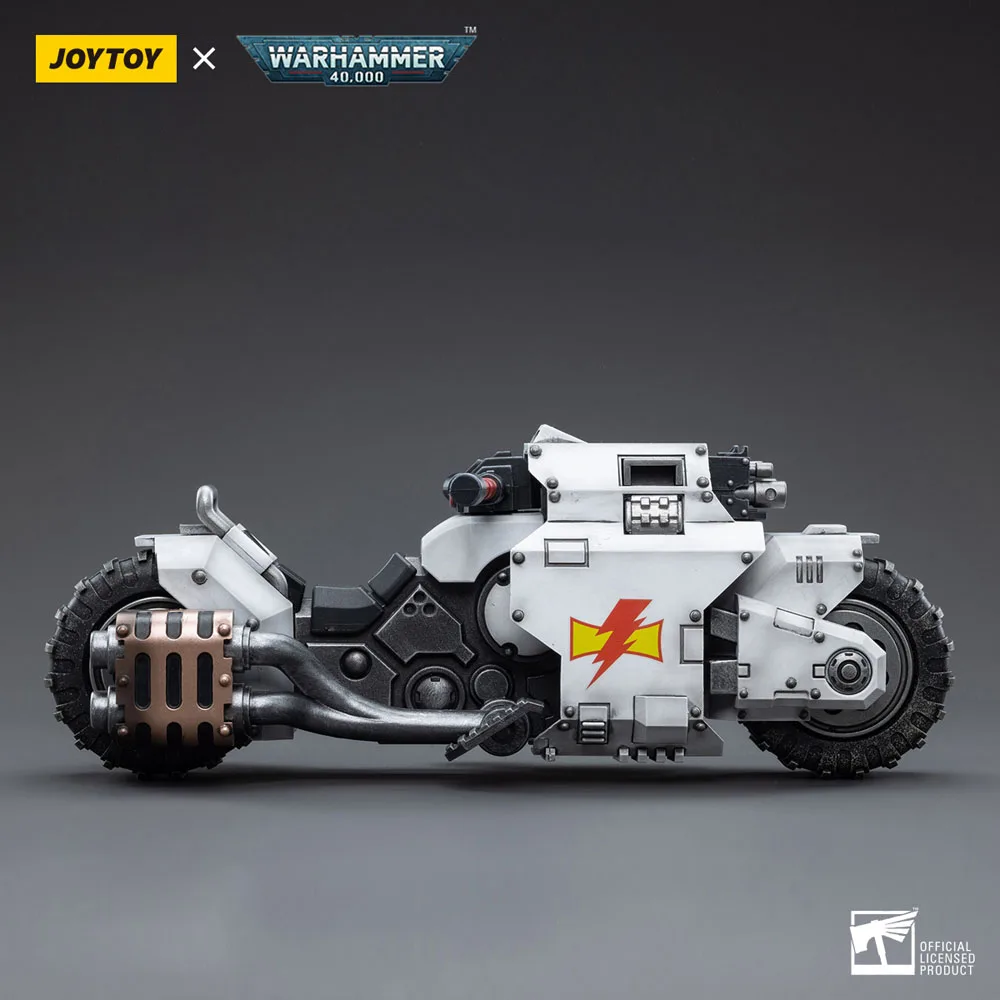 Warhammer 40K Vehicle – White Scars Raider Combat Bike 22 cm 3