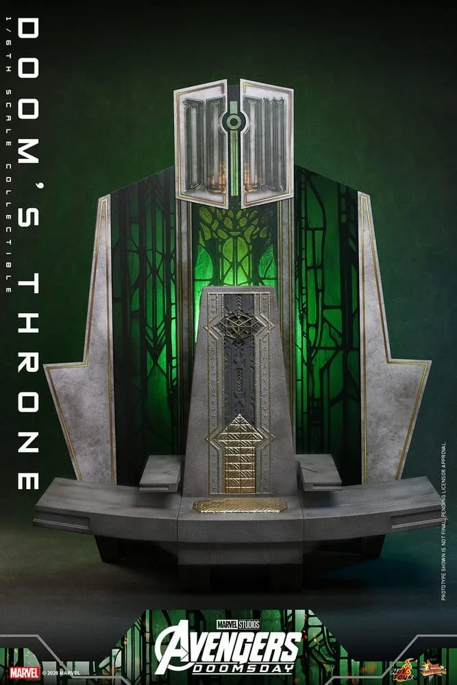 Avengers Doomsday Figuuraccessoire – Doom's Throne 1/6 33 cm 5