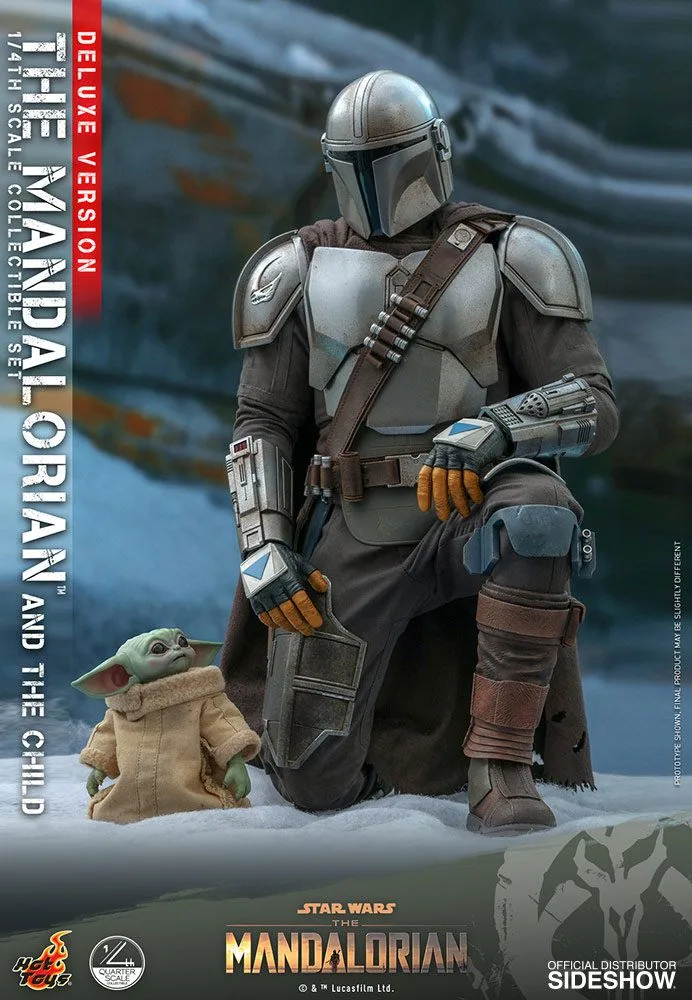 Star Wars Action Figures – Mandalorian and Child Deluxe 1/4 Scale 15