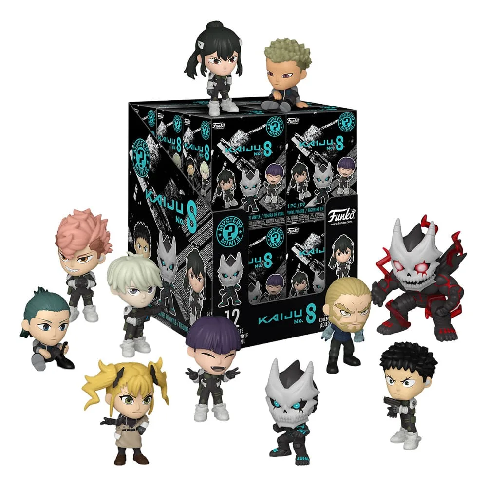 Kaiju No. 8 Mini Figures – Blind Box Display of 12 5 cm