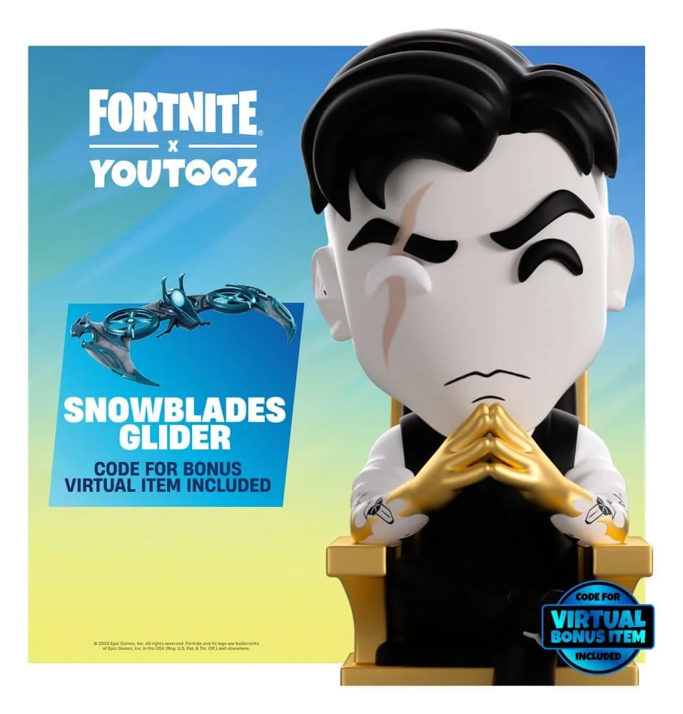 Fortnite Vinyl Figure – Midas on Golden Throne 10 cm 4