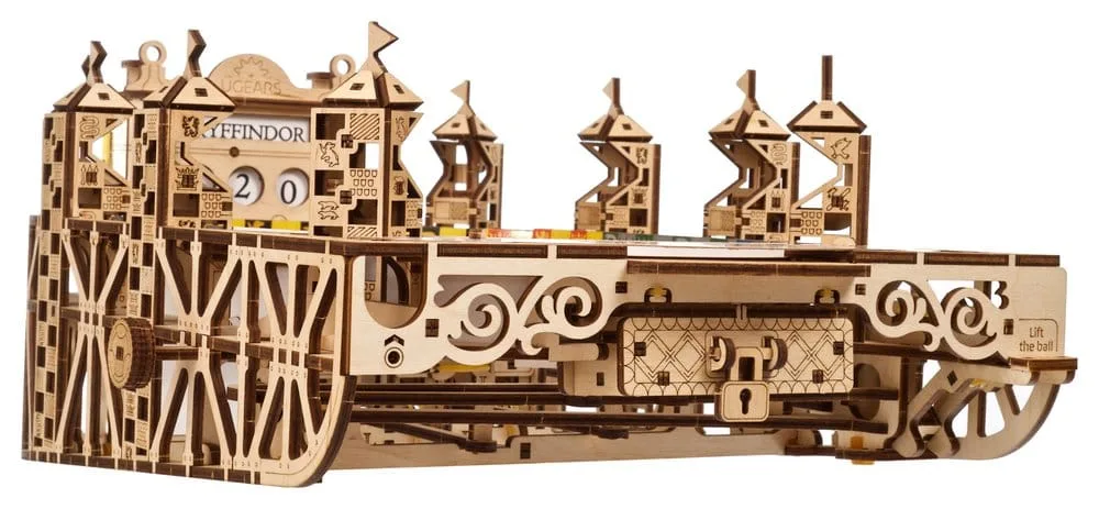 Harry Potter Wooden Model Kit – Ugears Quidditch Pinball 6