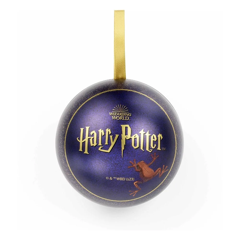 Harry Potter Tree Ornament – Chocolate Frog with Pin Badge 3