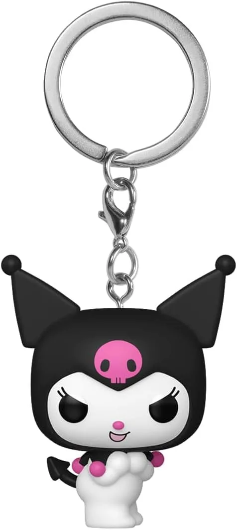 Sanrio Vinyl Keychains – Kuromi Pop Display of 12 4 cm