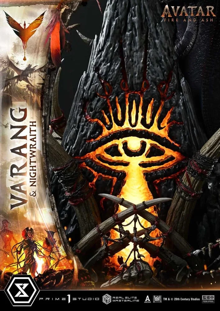Avatar Fire and Ash Statue – Varang & Nightwraith Bonus Version 96 cm 15