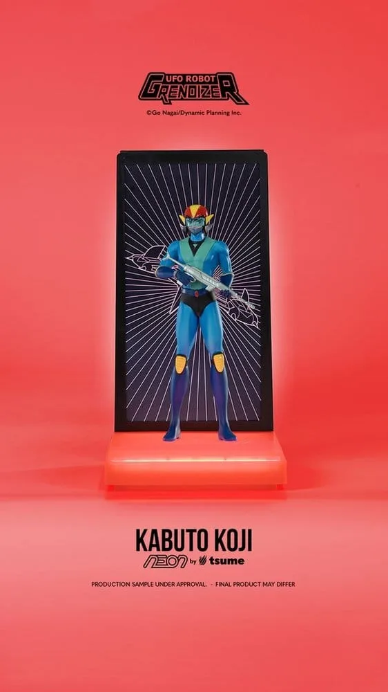 Grendizer Neon Statue – Kabuto Koji Alcor 1/9 Scale 25 cm