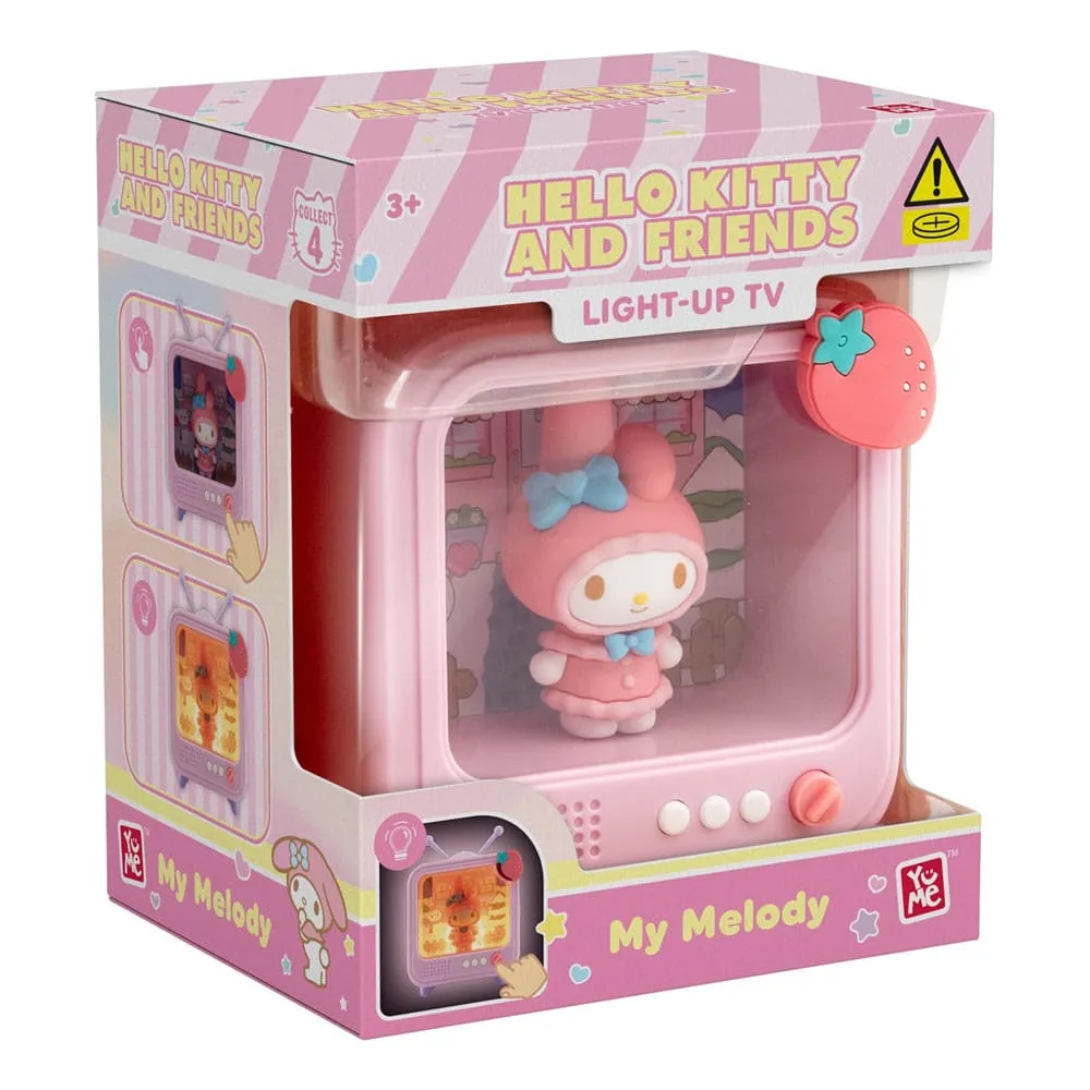 Sanrio Mini Lights – Hello Kitty and Friends TV Display 8 cm 6