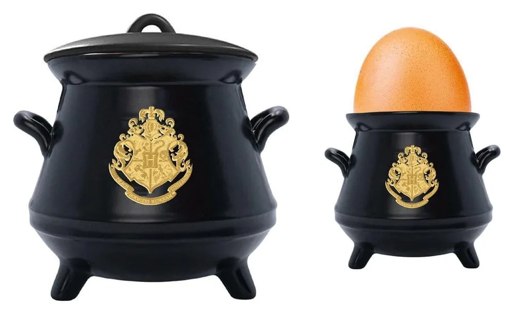 Harry Potter Egg Cup – 3D Cauldron with Lid 9 cm