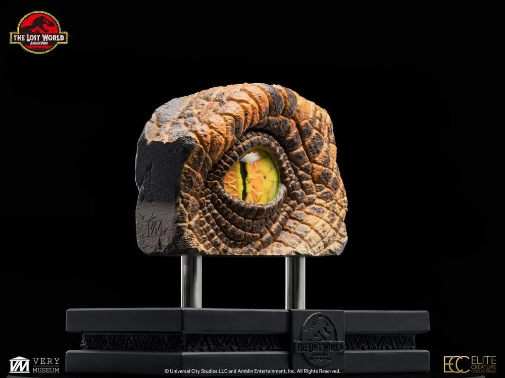 The Lost World Jurassic Park Bust – Male Velociraptor Eye Prop 23 cm 5