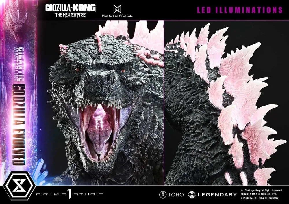 Godzilla x Kong Beeld – Godzilla Evolved Gigantic Masterline 93 cm 7