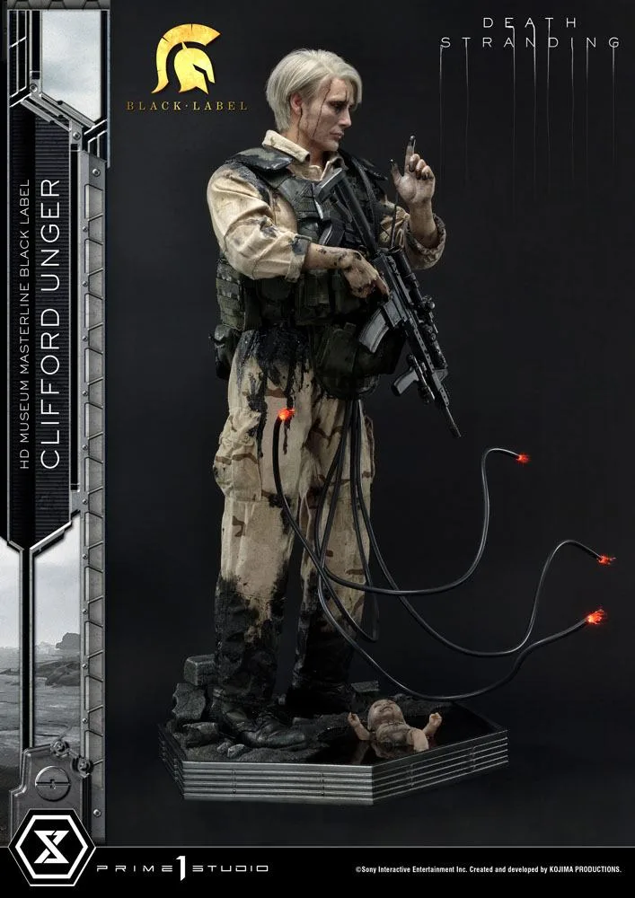 Death Stranding Statue – Clifford Unger Black Label 103 cm 6