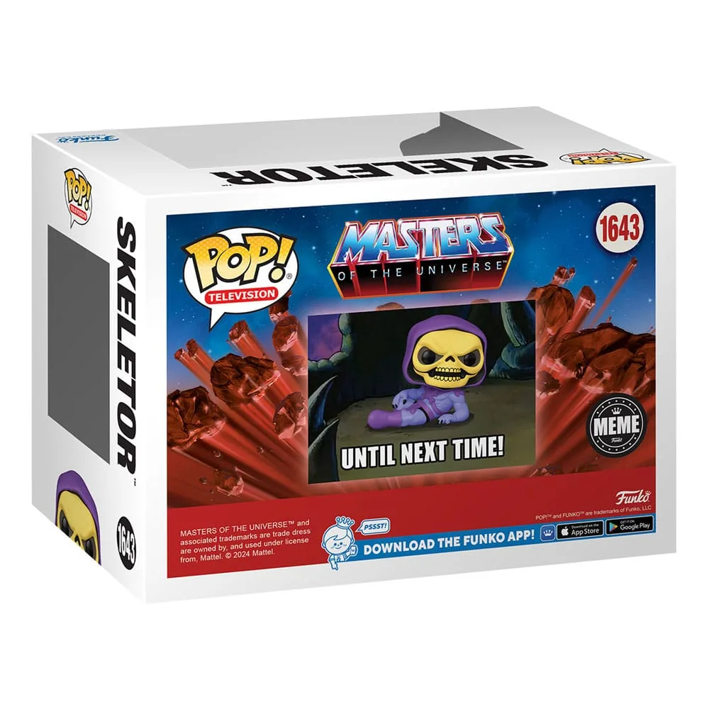 Masters of the Universe POP Figure – Skeletor Meme 9 cm 3