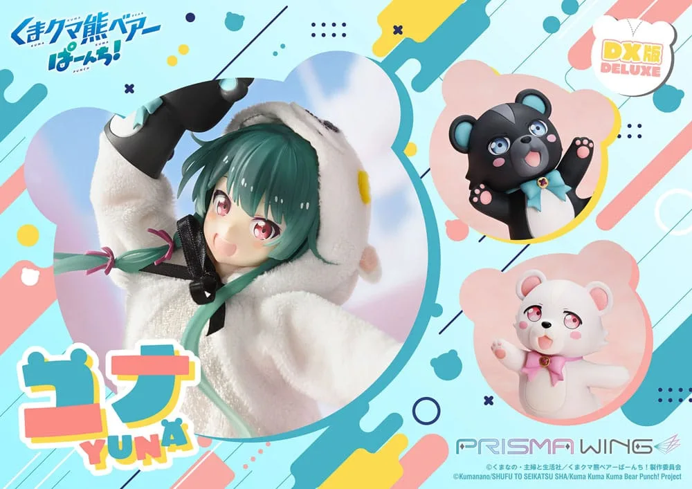 Kuma Kuma Kuma Bear Punch Sammelfigur – Yuna Deluxe 1:7 28 cm 2