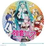 Hatsune Miku Jigsaw Puzzle – Round 500 Pieces 50 cm 3