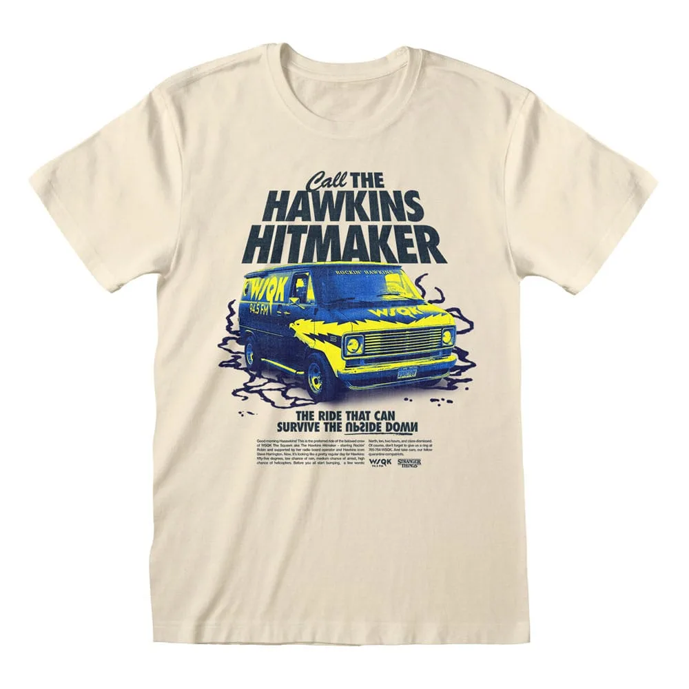 Stranger Things T-Shirt – Call the Hawkins Hitmaker Size S
