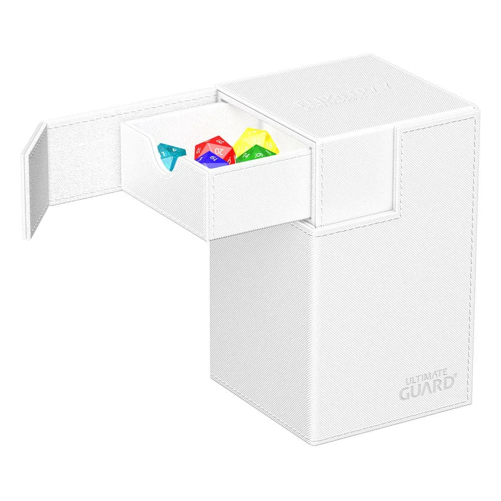 Ultimate Guard Deck Box – Flip’n’Tray 100+ Xenoskin White 2
