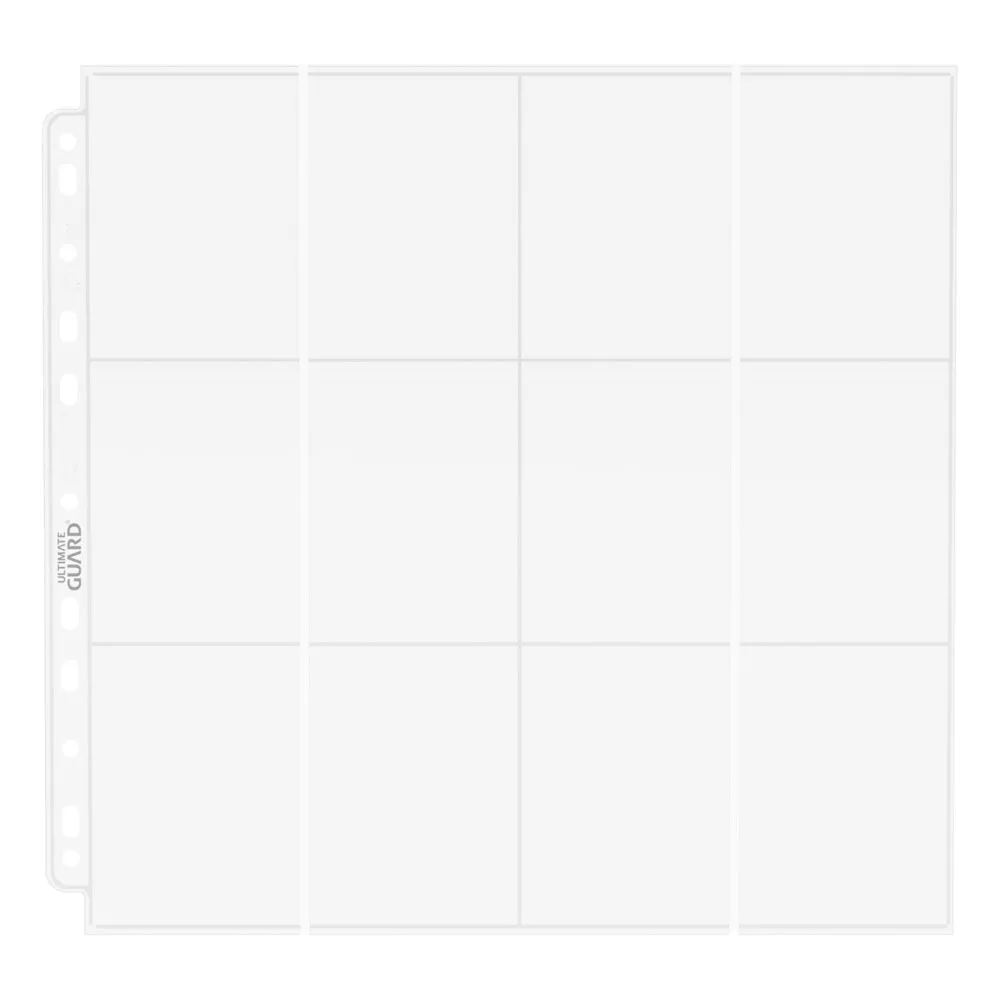Ultimate Guard Binder Pages – 24-Pocket QuadRow Transparent 10-Pack 6