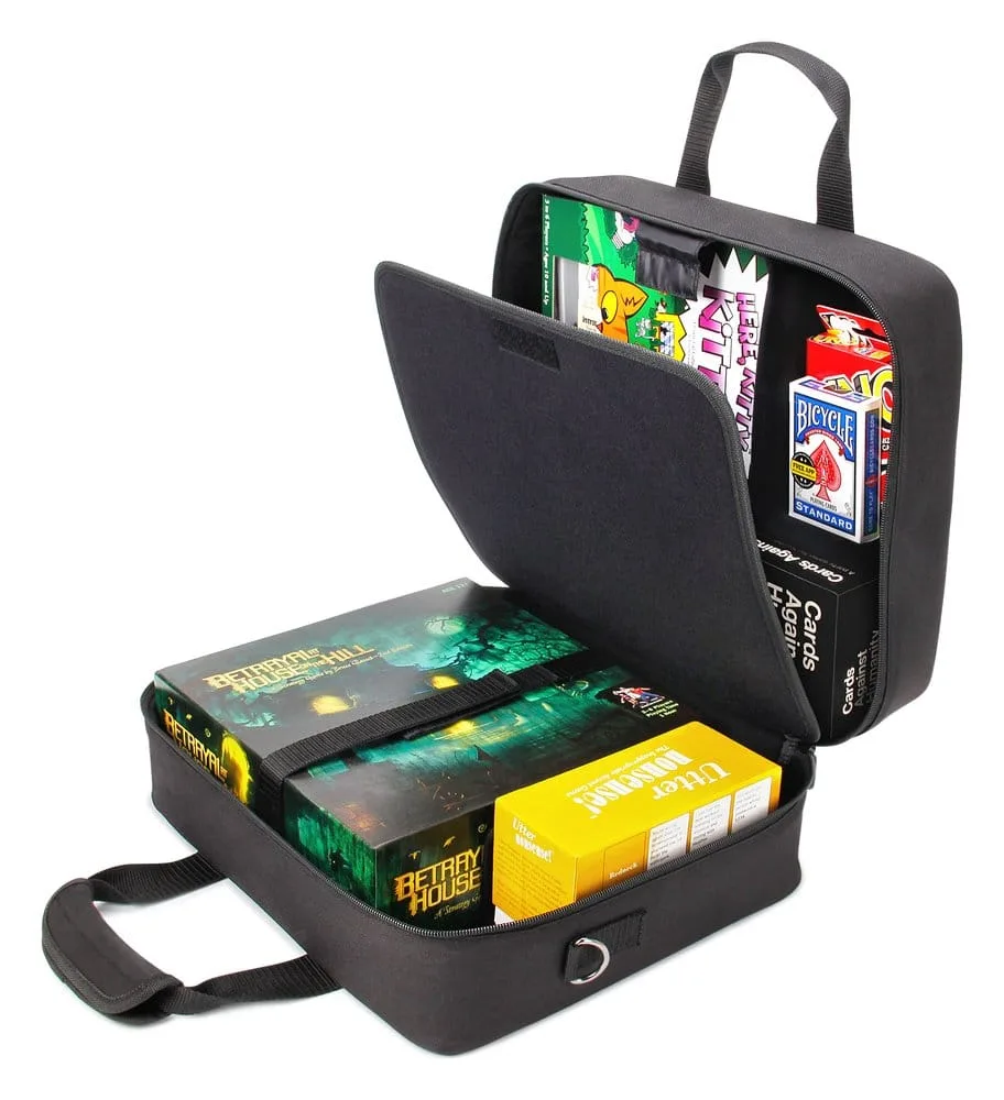 Tabletop Board Game Shoulder Bag – USA Gear Black 4