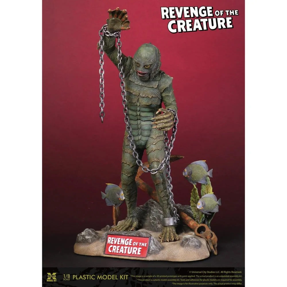 Revenge of the Creature Modellbausatz – Aquarium 1:8 28 cm 5