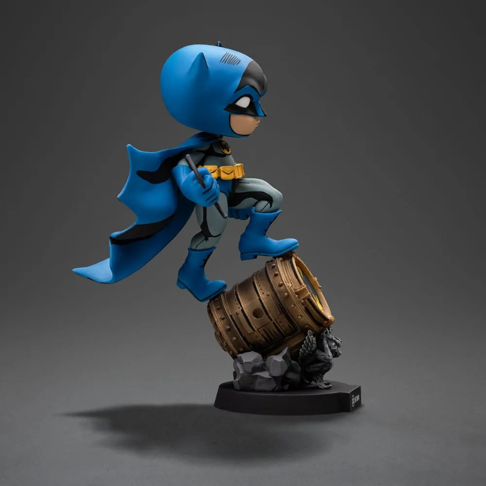 Batman PVC Figure – Mini Co. Bat-Signal Blue Variant 4