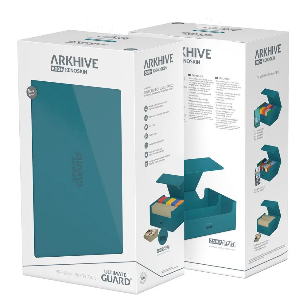 Ultimate Guard Card Box – Arkhive 800+ Xenoskin Petrol 18