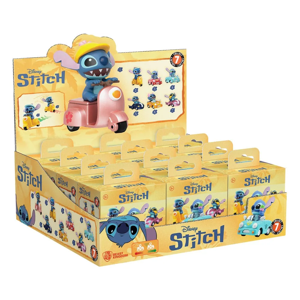 Lilo & Stitch Pullback Vehicles – Stitch Blind Box 12-Pack 4–6 cm 5