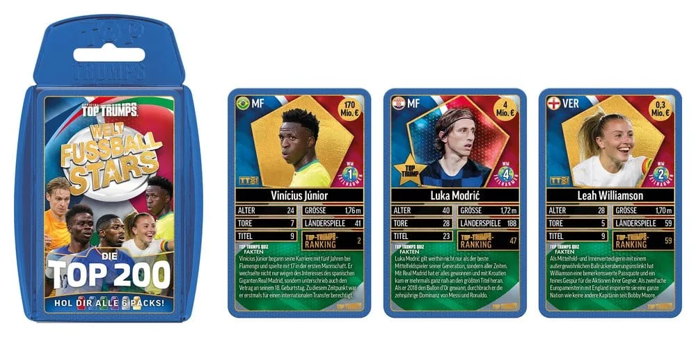 World Football Stars Card Game – 200 Pack 2 German Edition 7