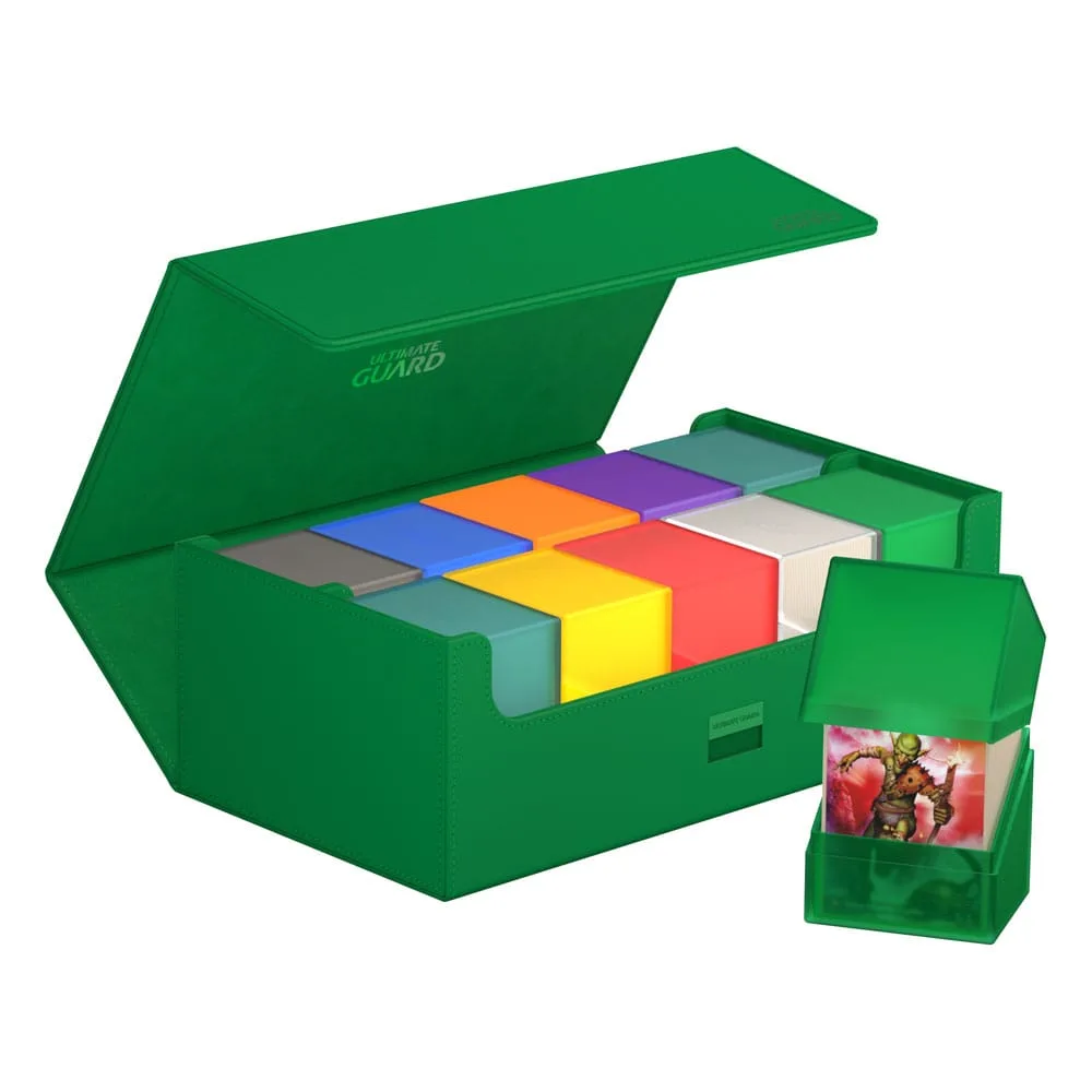 Ultimate Guard Card Storage Box – Arkhive 800+ Xenoskin Green 10
