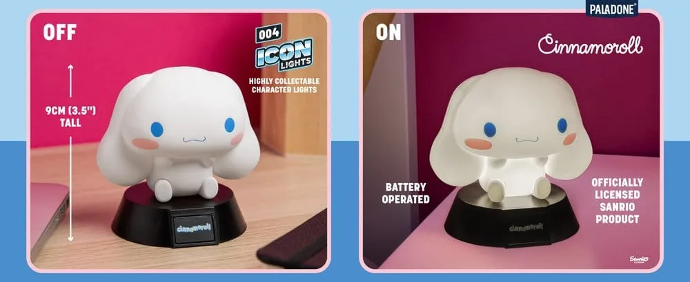 Sanrio Icon Light – Cinnamoroll 9 cm 2