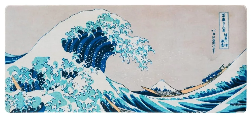 Hokusai Mouse Mat – The Great Wave of Kanagawa XL 80 x 35 cm
