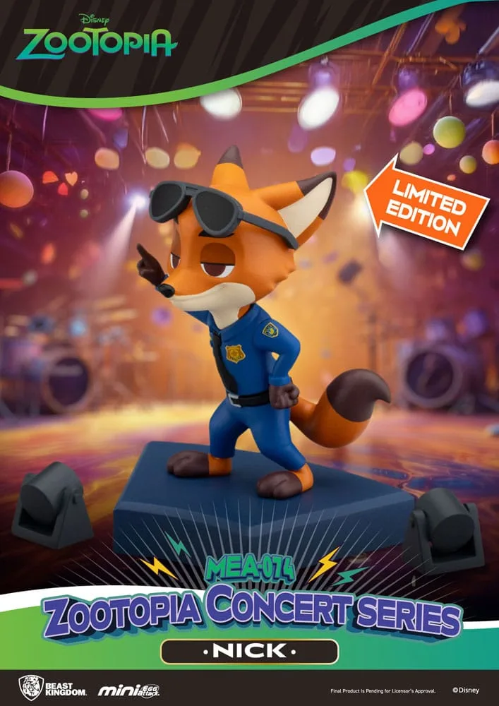 Zootopia minifiguren – Concert blind box assortiment 6 stuks 8 cm 19